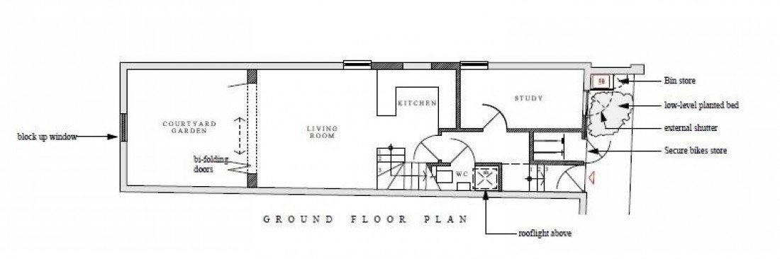 Floorplan for Chaplin Road, Easton, Bristol