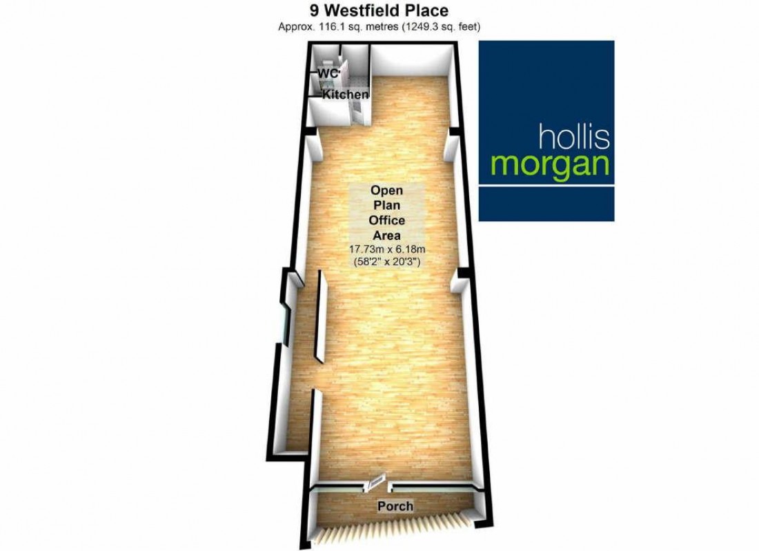 Floorplan for Westfield Place, Clifton