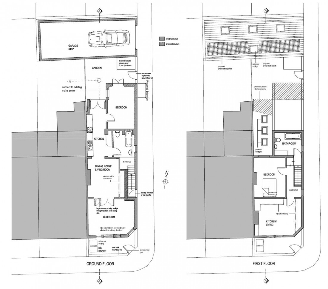 Floorplan for Ground Floor @ 69 Colston Road, Easton