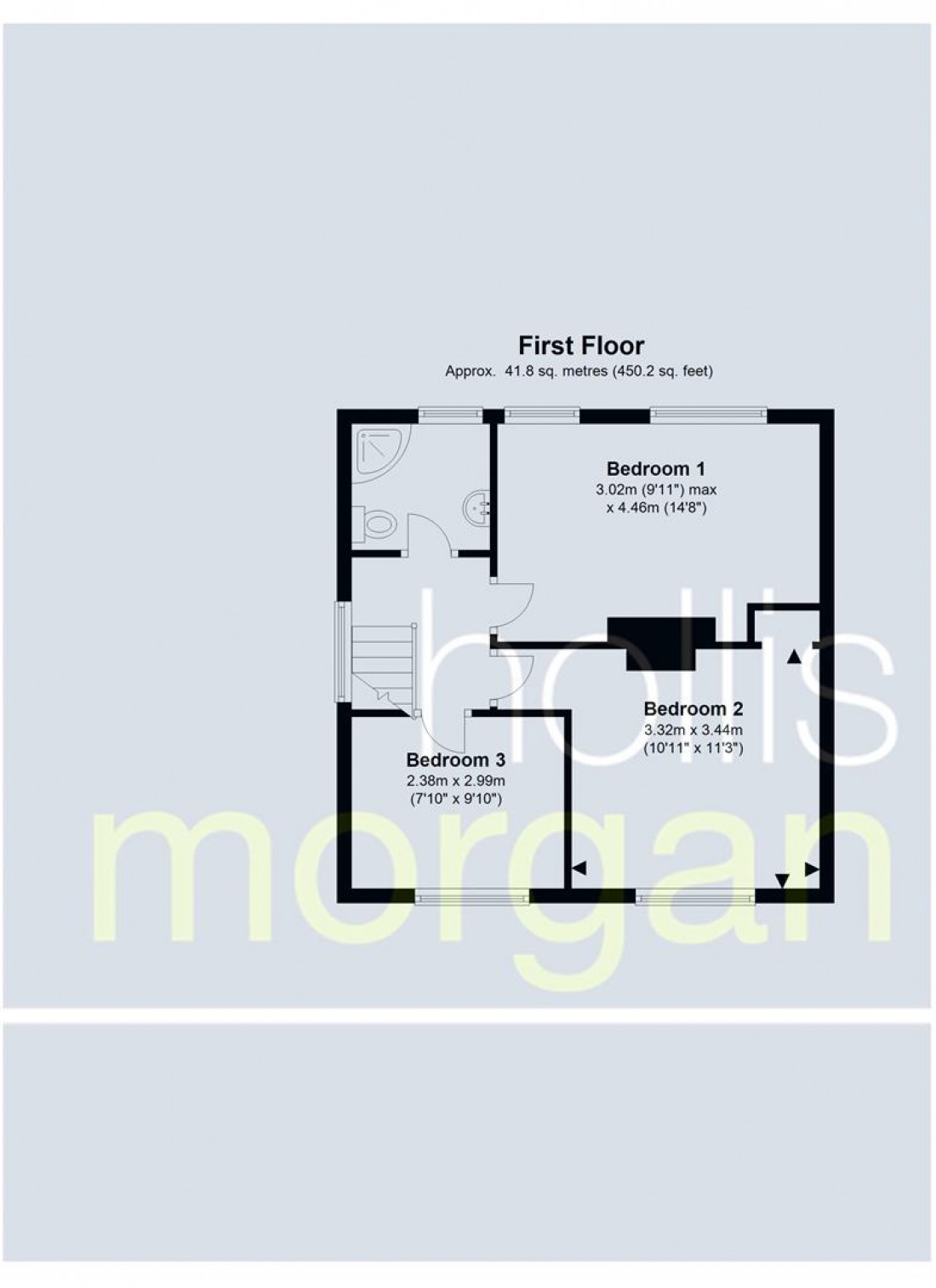 Floorplan for 55 Conygre Grove, Filton, Bristol