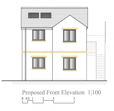 View Full Details for PLOT WITH PLANNING FOR 2 X 1 BED FLATS
