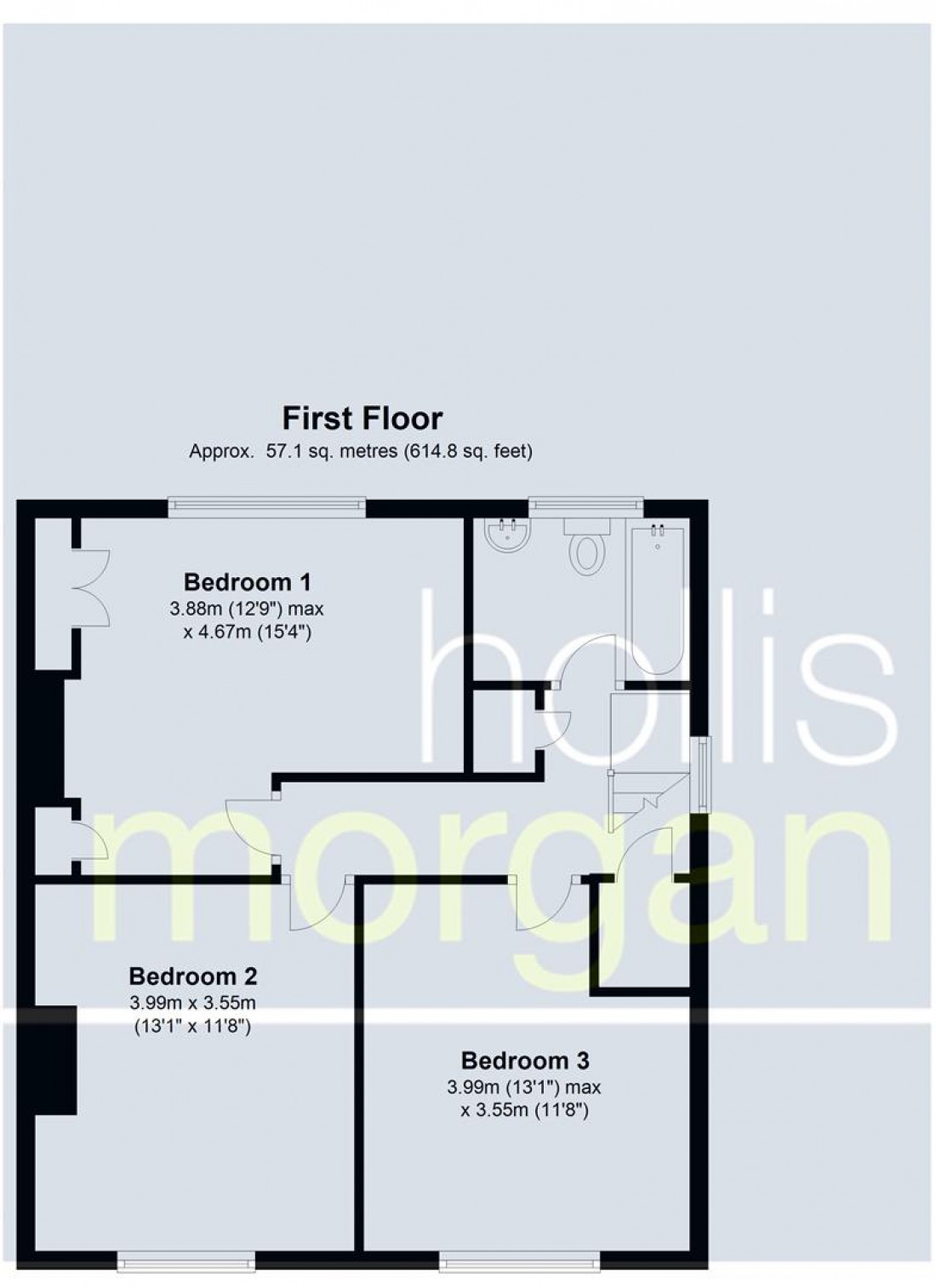 Floorplan for Shop and Flat @ 550 Filton Avenue