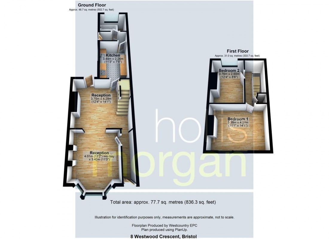 Floorplan for HOUSE FOR MODERNISATION - WESTWOOD CRESCENT