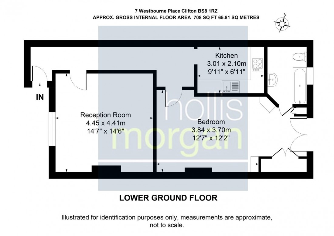Floorplan for Westbourne Place, Clifton