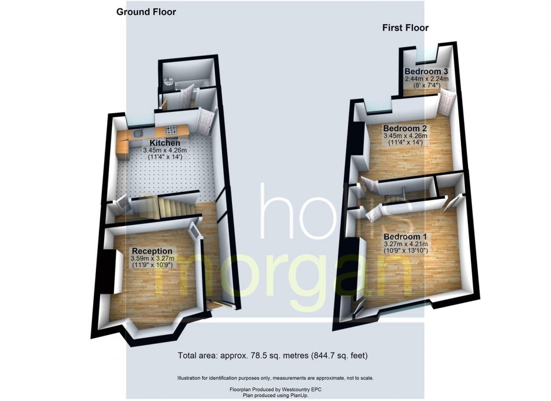 Floorplan for HOUSE FOR MODERNISATION - FISHPONDS