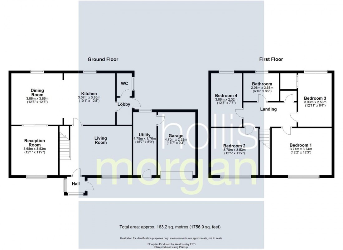 Floorplan for HOUSE + PLOT COMBO - HANHAM
