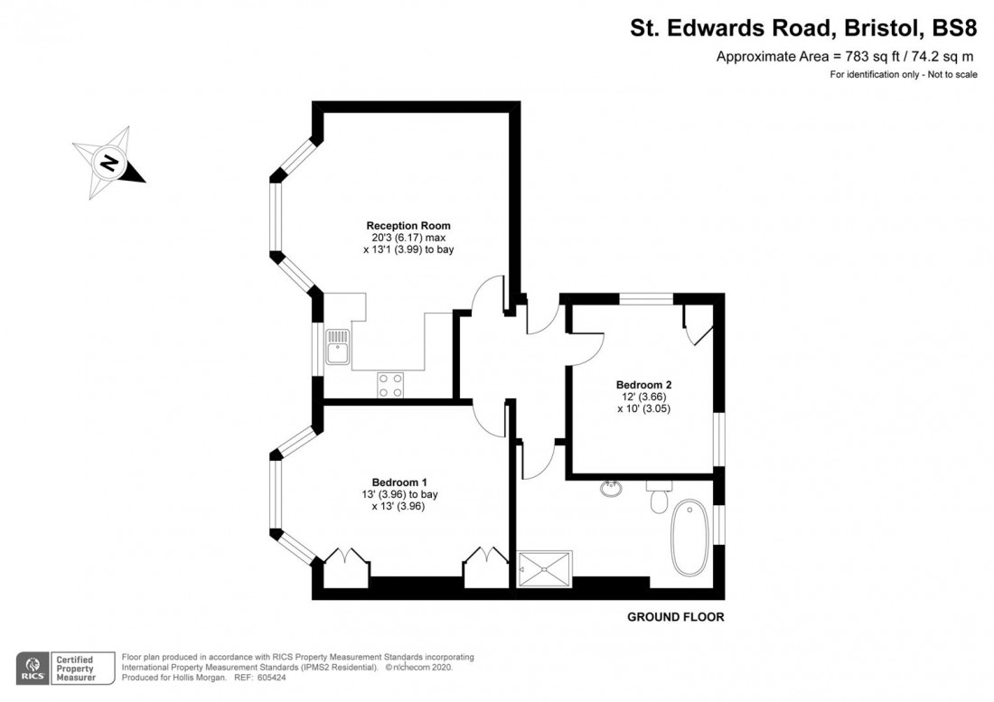 Floorplan for St. Edwards Road, Clifton