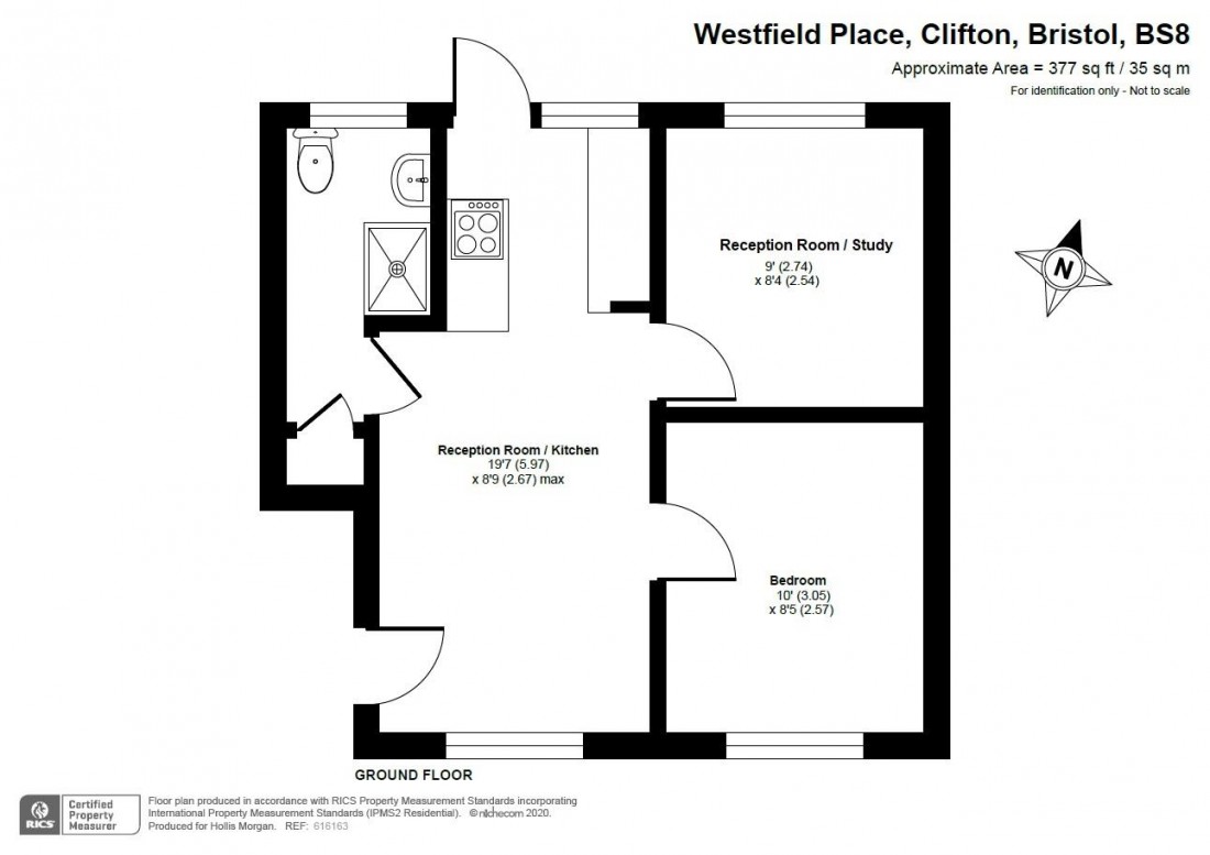 Floorplan for Westfield Place, Clifton
