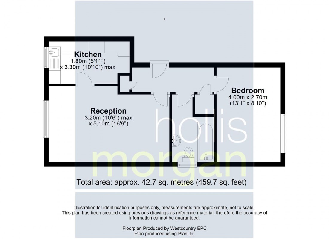 Floorplan for FLAT FOR UPDATING - FROME