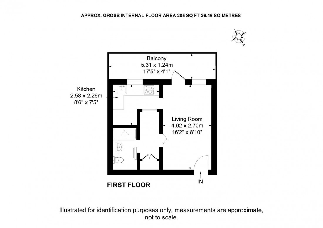 Floorplan for Cumberland Place, Hotwells