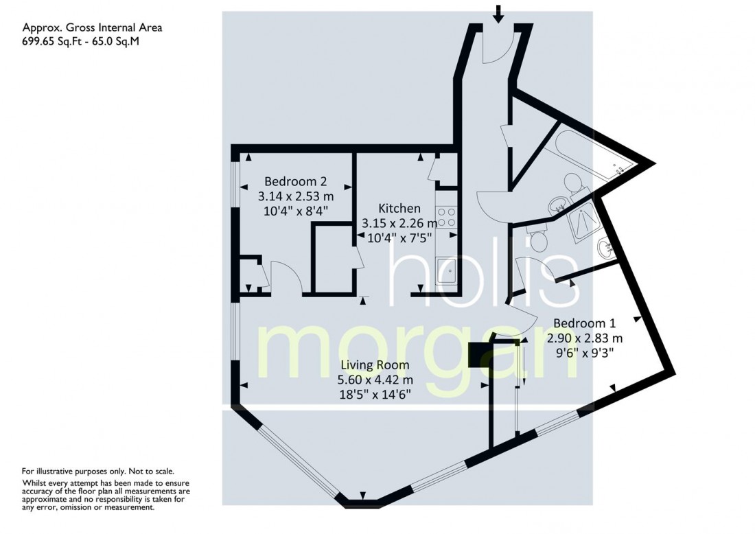 Floorplan for FLAT | CASH BUYERS ONLY