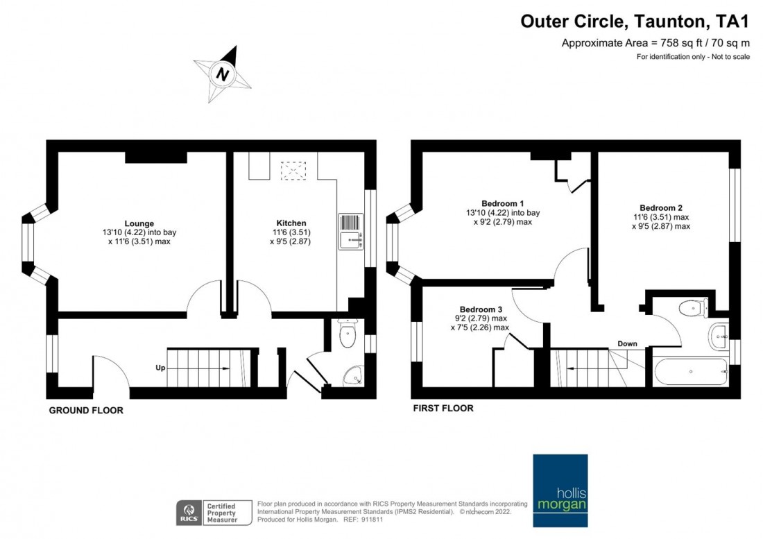 Floorplan for 3 BED SEMI | UPDATING | TA1