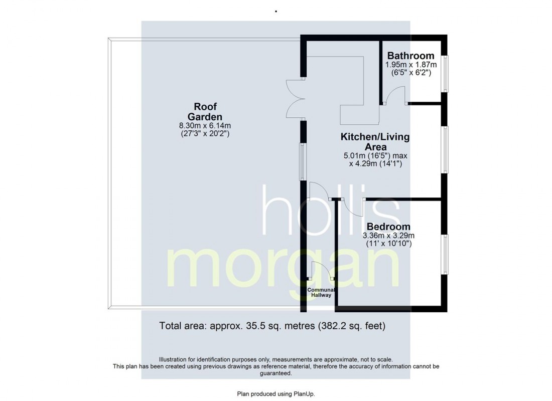 Floorplan for PENTHOUSE | ROOF TERRACE | REDUCED | WSM