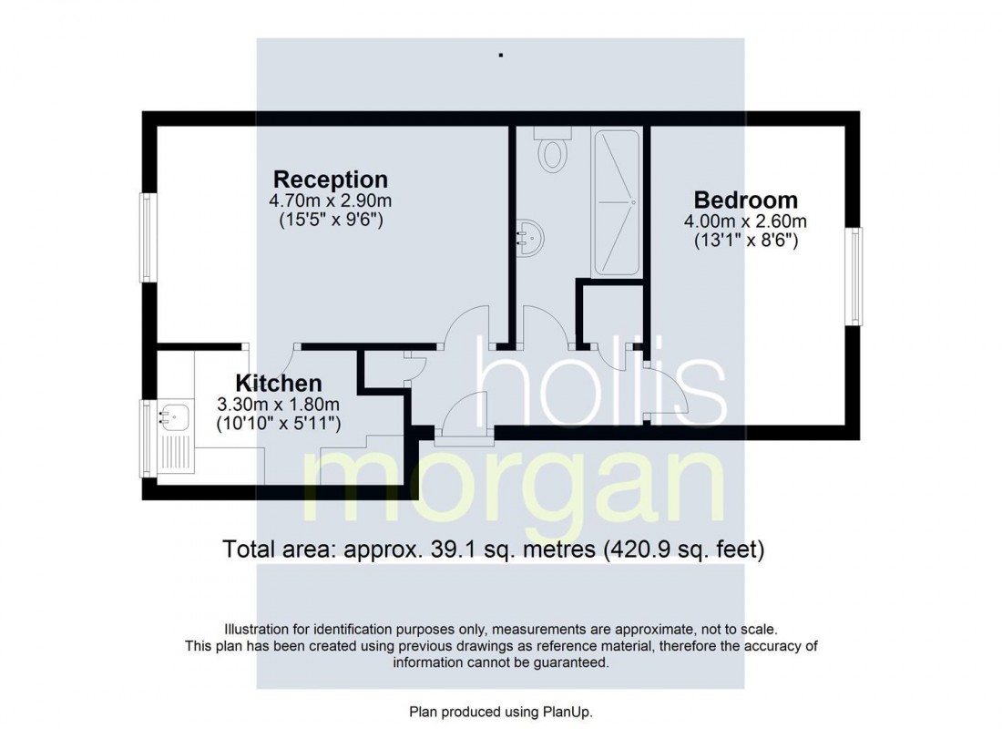 Floorplan for FLAT FOR UPDATING | FROME