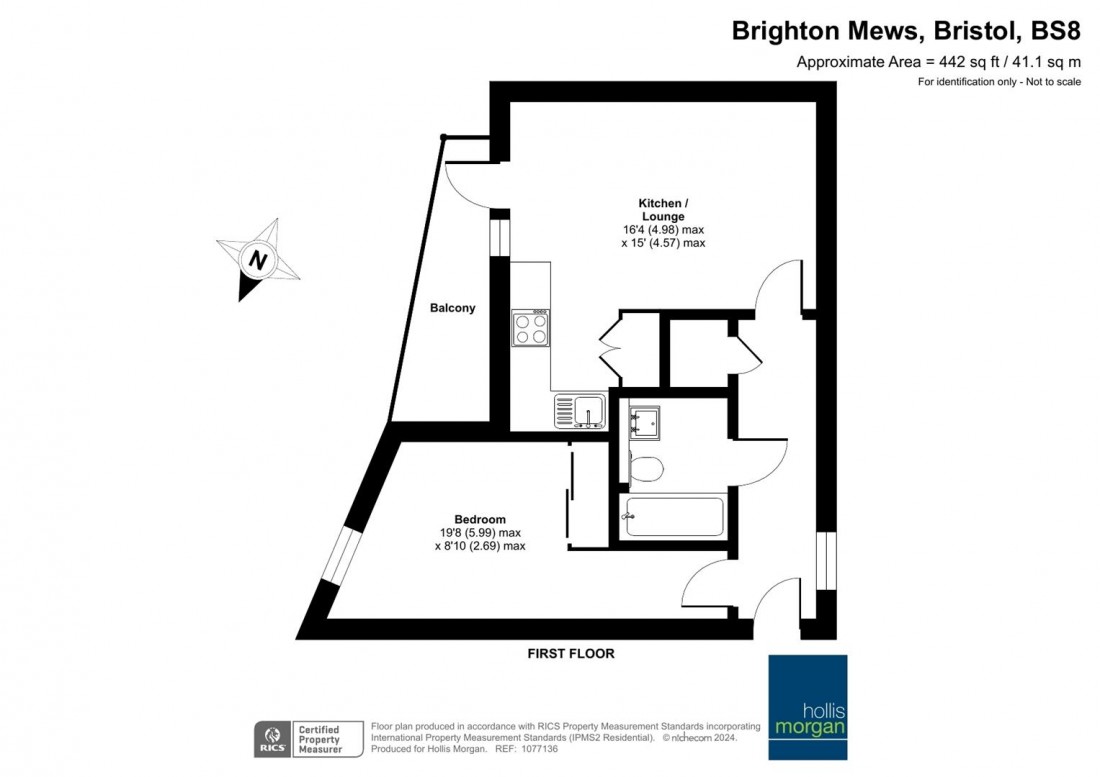 Floorplan for Brighton Mews, Clifton