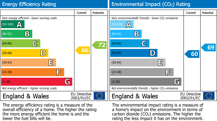 EPC Graph for 1 BED FLAT - INVESTMENT / DOER UPPER