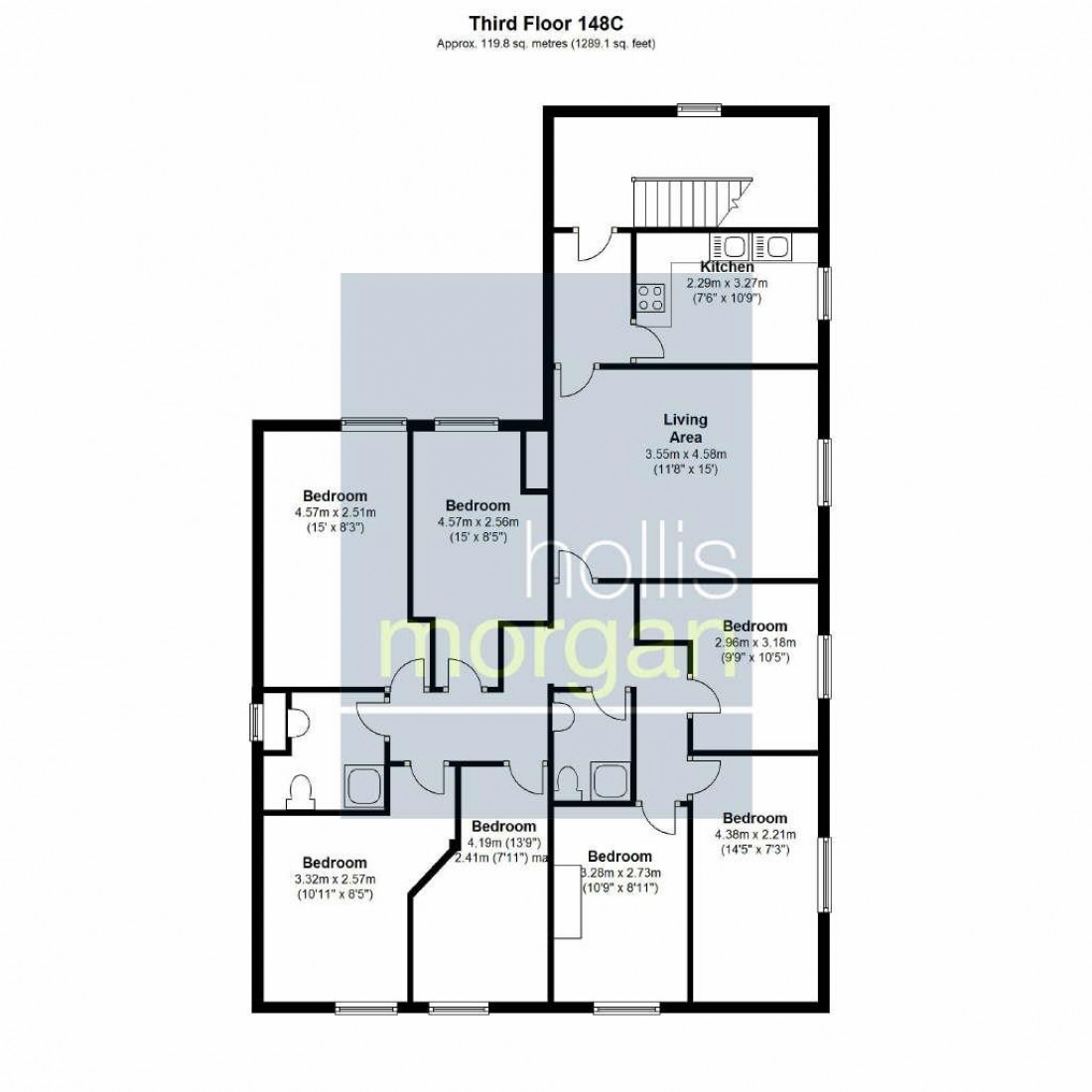 Floorplan for Whiteladies Road, Clifton