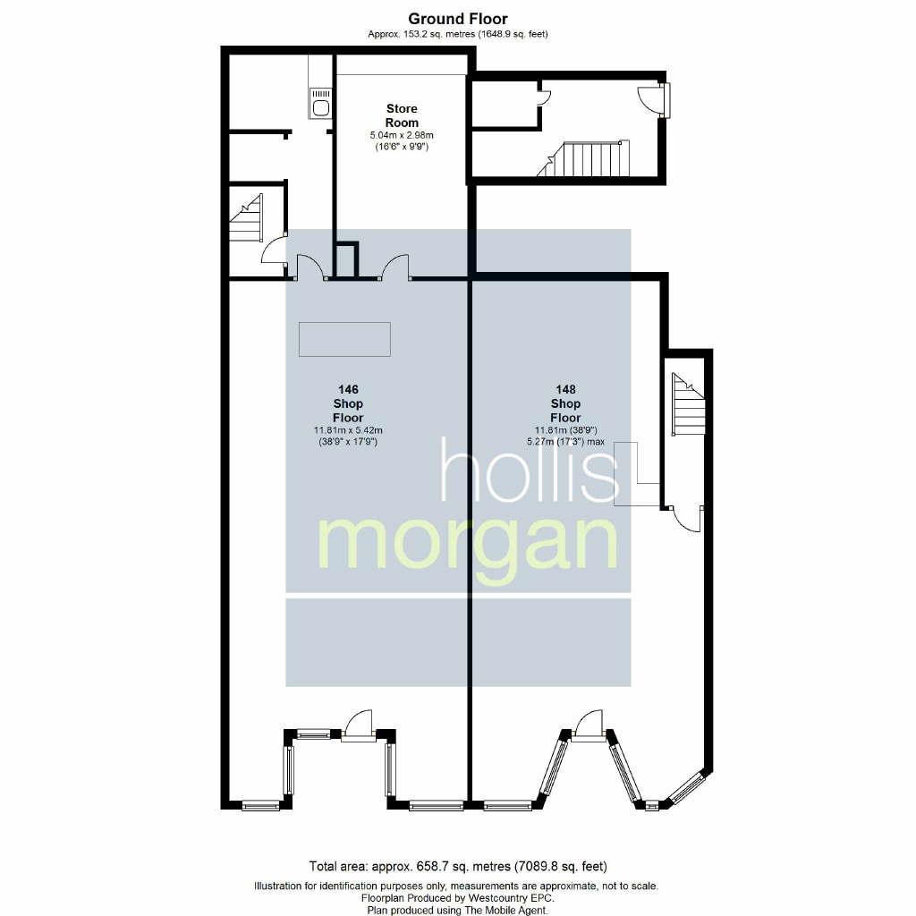 Floorplans For Whiteladies Road, Clifton