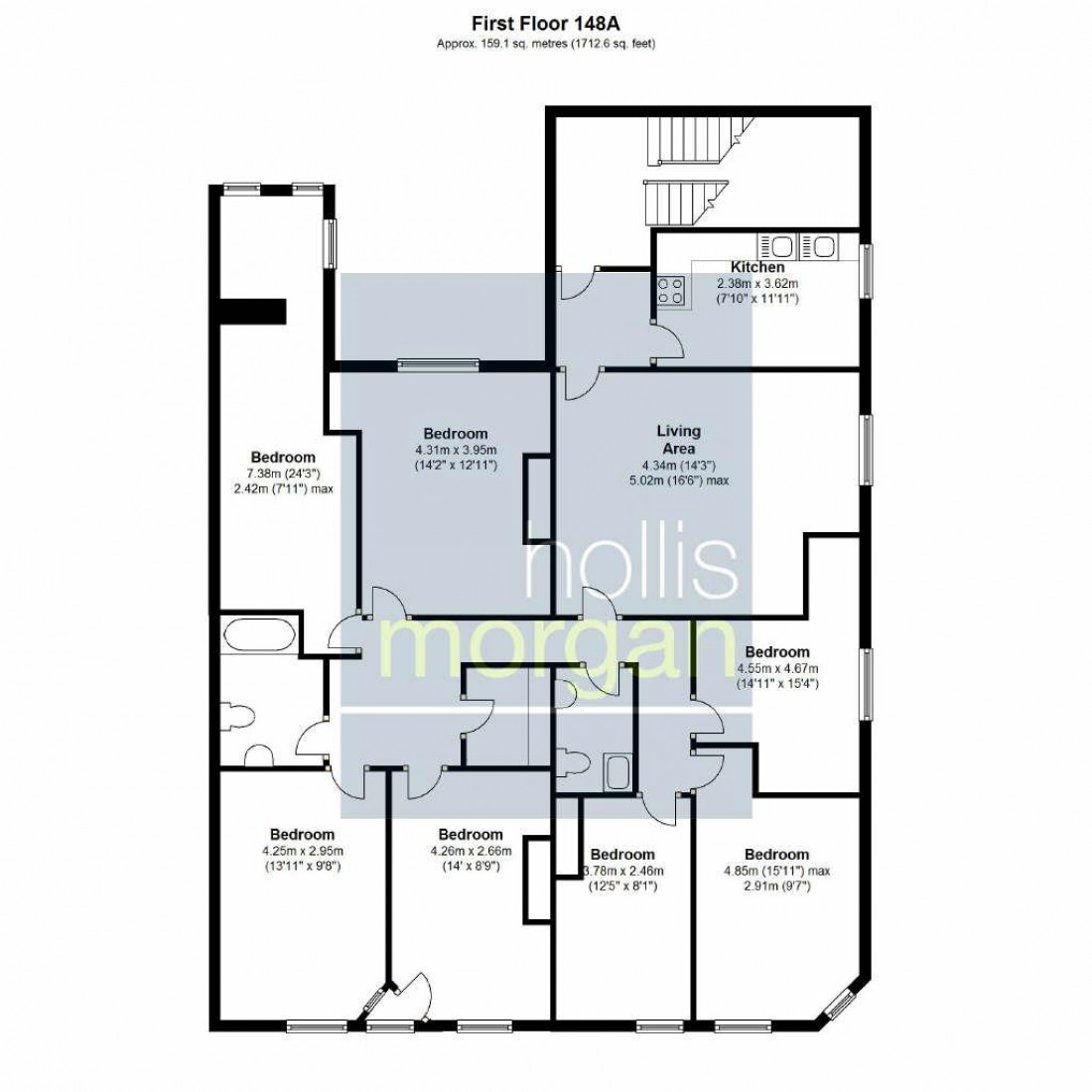 Floorplan for Whiteladies Road, Clifton