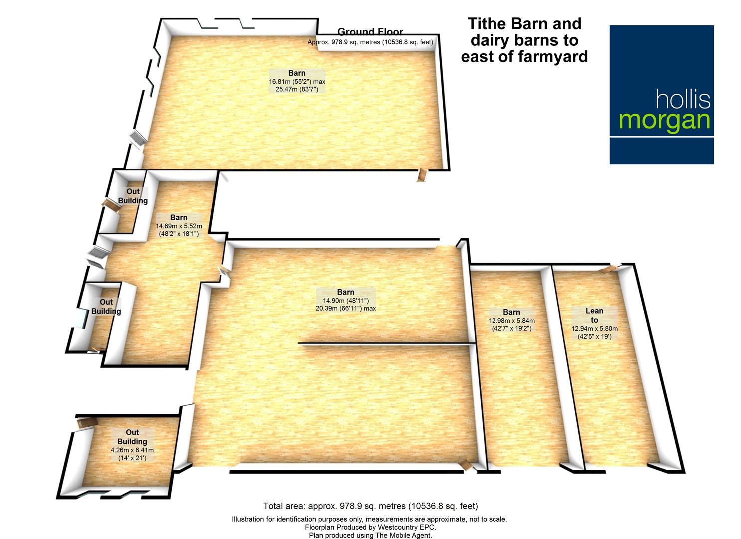 Floorplans For Hicks Gate Farm, Bath Road, Keynsham