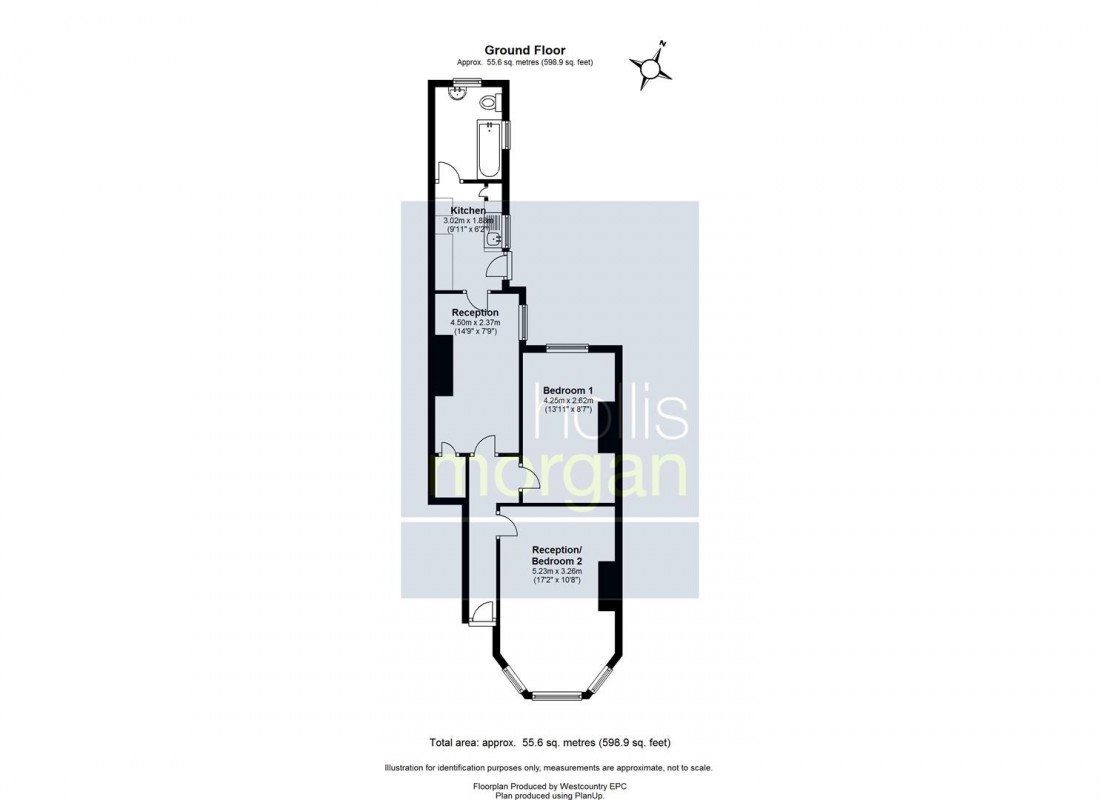 Floorplan for Flat @ Station Road, Ashley Down