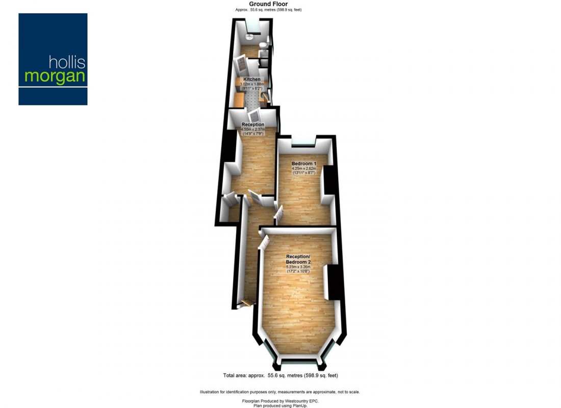 Floorplan for Flat @ Station Road, Ashley Down