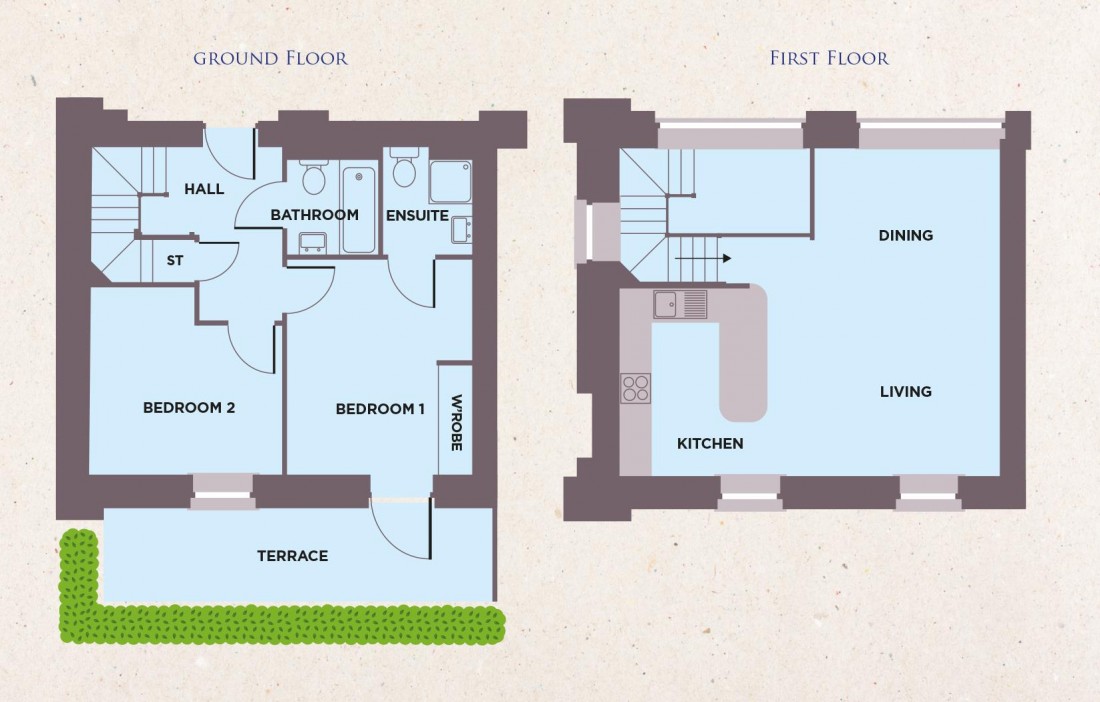 Floorplan for Napier Miles House, Kingsweston