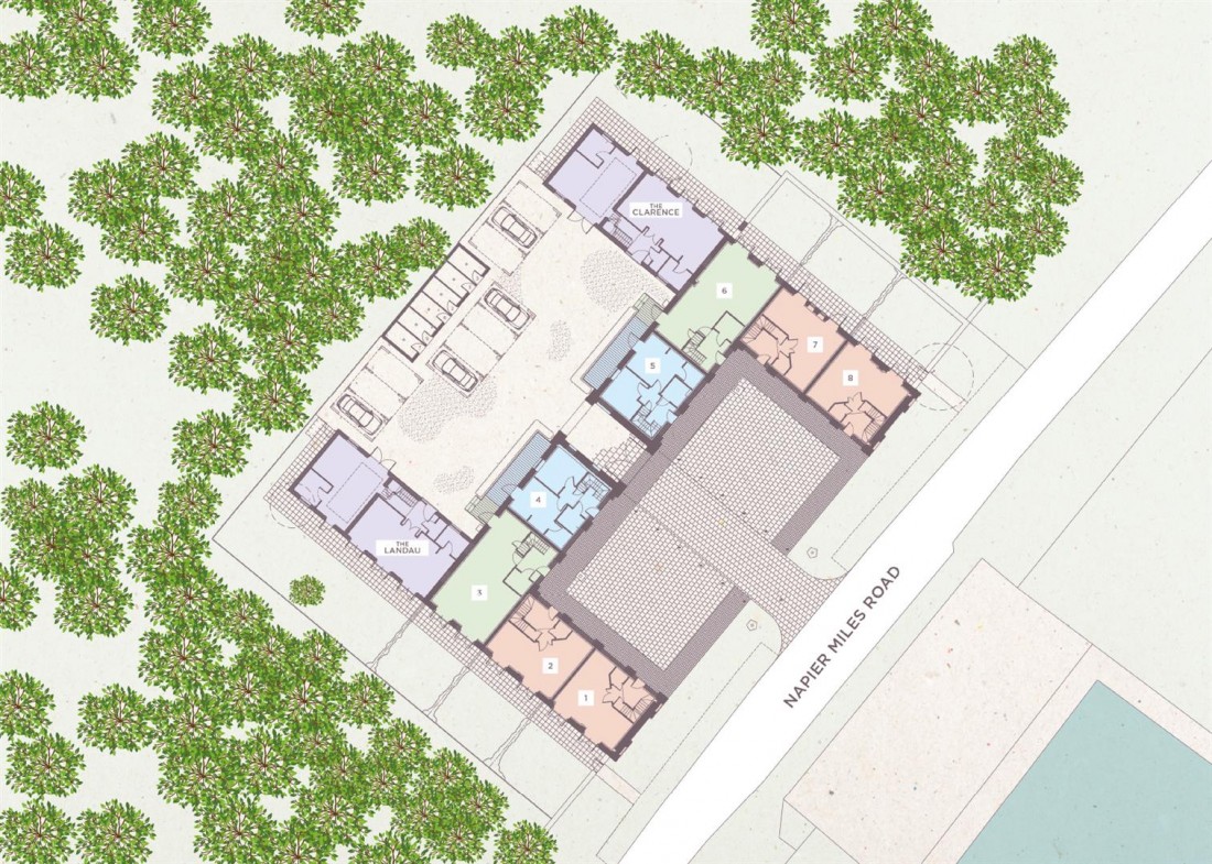 Floorplan for Napier Miles House, Kingsweston
