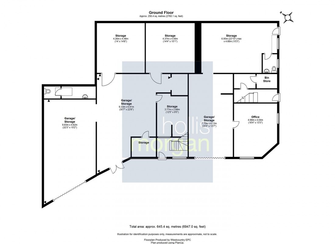 Floorplan for Upper York Street, Stokes Croft, Bristol