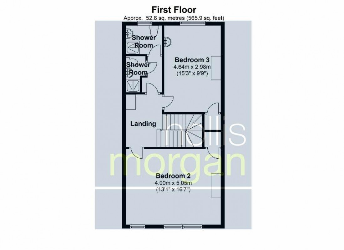 Floorplan for Highbury Villas, Kingsdown