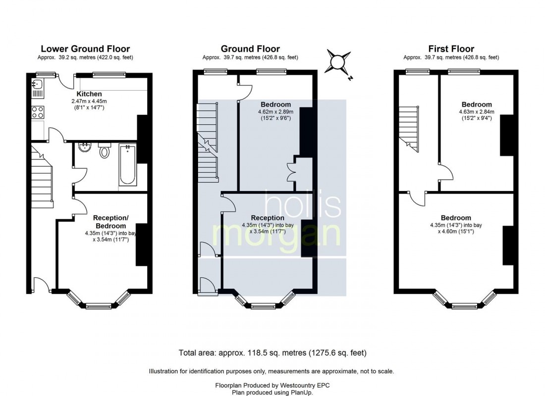 Floorplan for Warden Road, Bedminster, Bristol