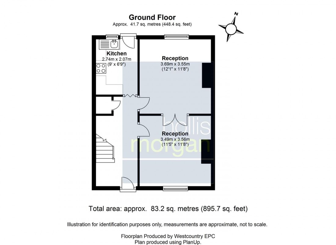 Floorplan for Granville Street, Barton Hill, Bristol