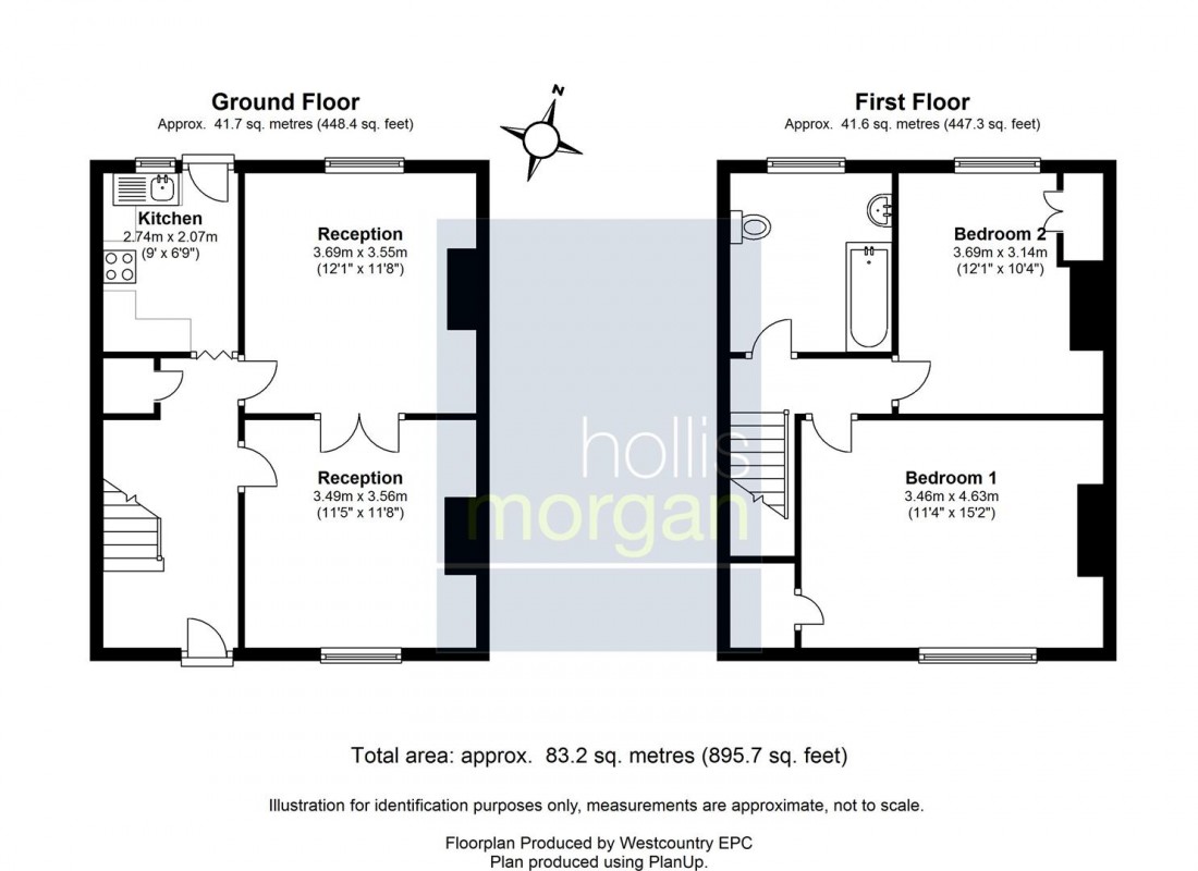 Floorplan for Granville Street, Barton Hill, Bristol