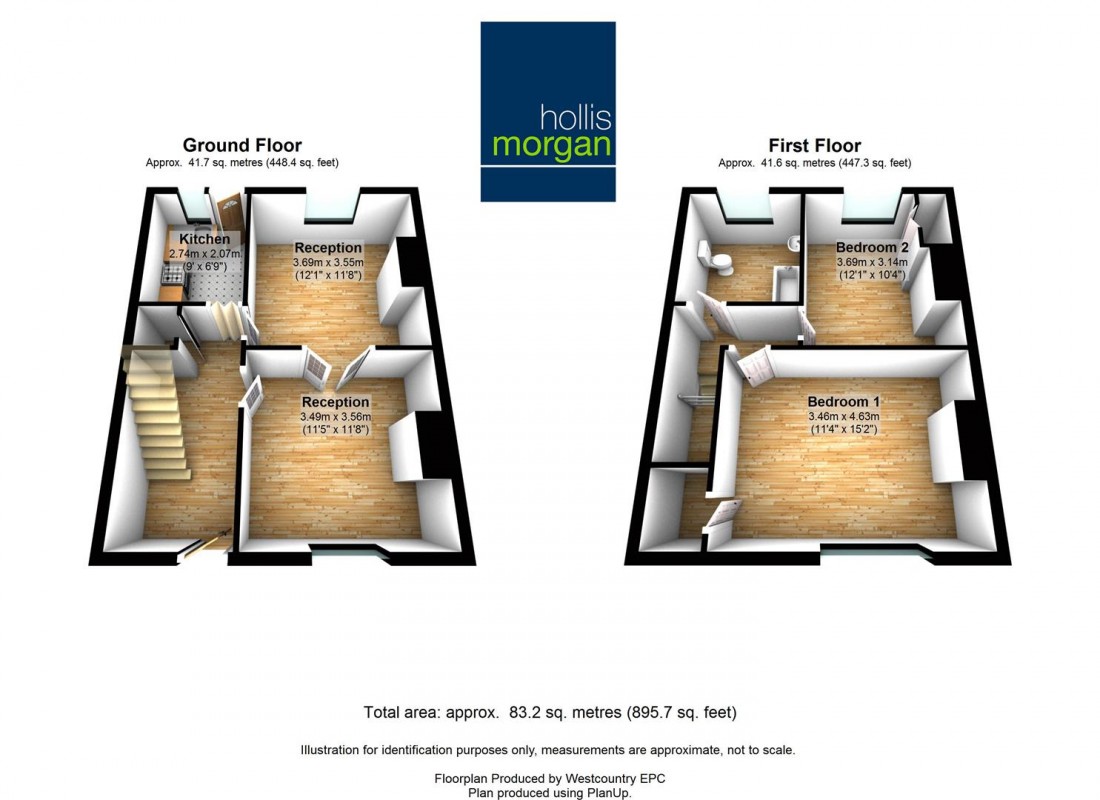 Floorplan for Granville Street, Barton Hill, Bristol