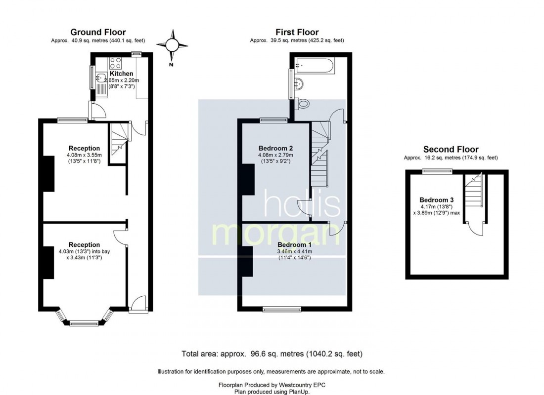 Floorplan for Greenbank Avenue West, Easton, Bristol