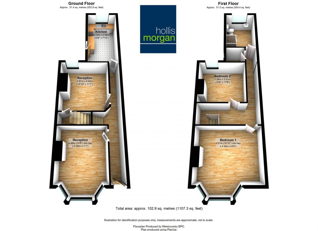 Floorplan for Fox Road, Easton, Bristol