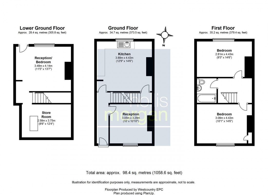 Floorplan for Coronation Road, Southville, Bristol