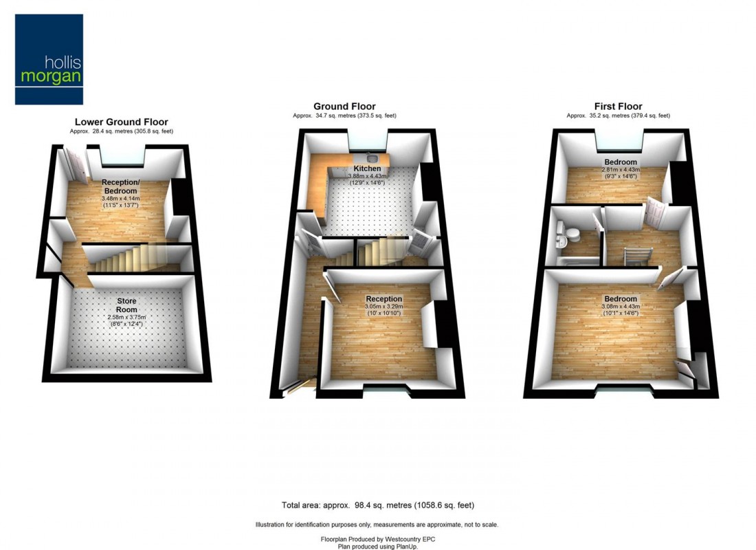 Floorplan for Coronation Road, Southville, Bristol