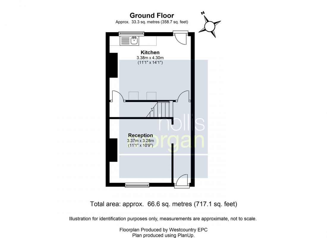 Floorplan for South Street, Southville, Bristol