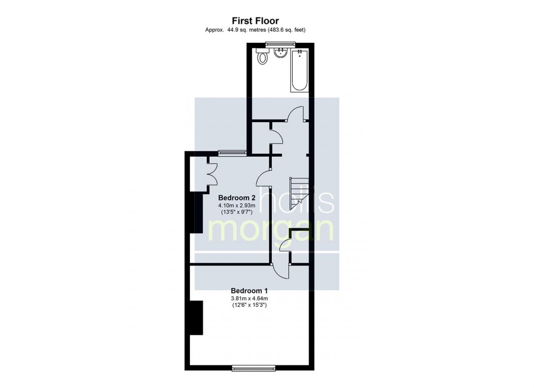 Floorplan for Webb Street, Easton, Bristol