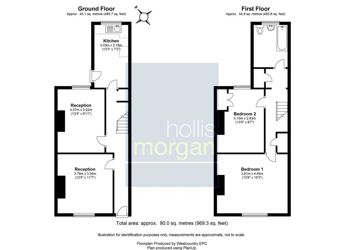 Floorplan for Webb Street, Easton, Bristol