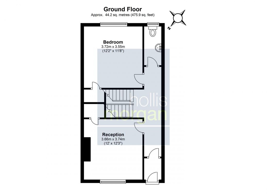 Floorplan for Argyle Road, St. Pauls, Bristol