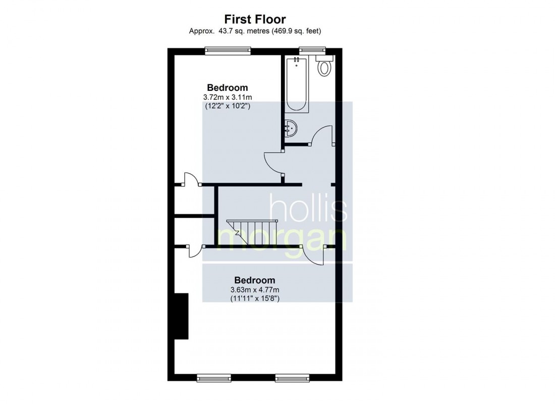 Floorplan for Argyle Road, St. Pauls, Bristol