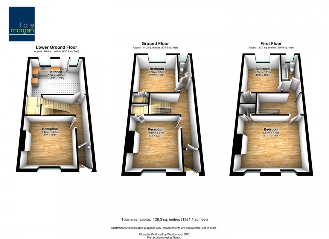 Floorplan for Argyle Road, St. Pauls, Bristol