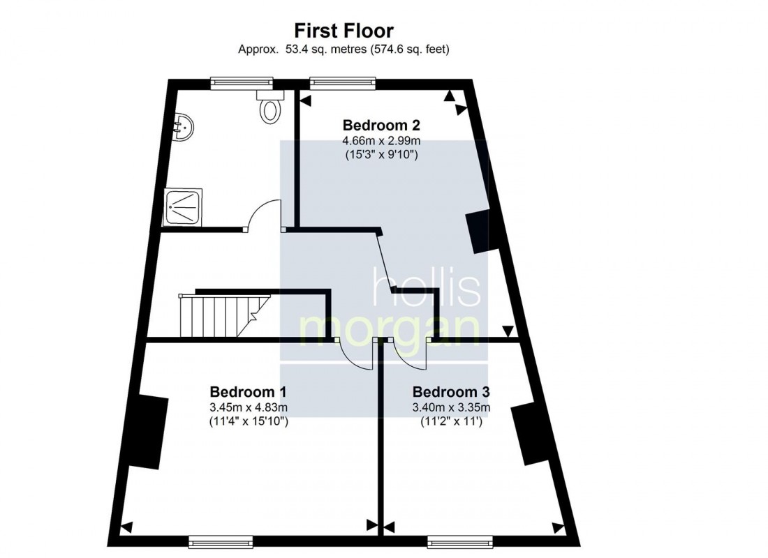 Floorplan for Rose Green Road, Eastville, Bristol