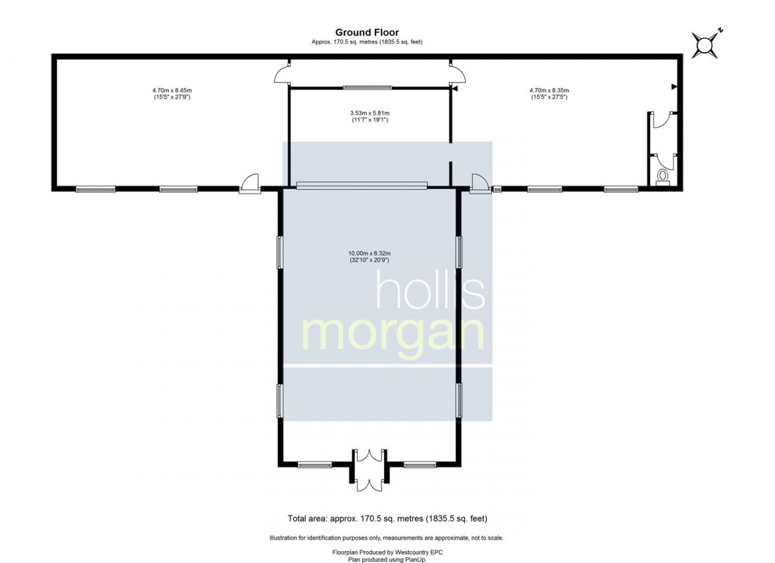 Floorplan for Watleys End Road, Winterbourne, Bristol