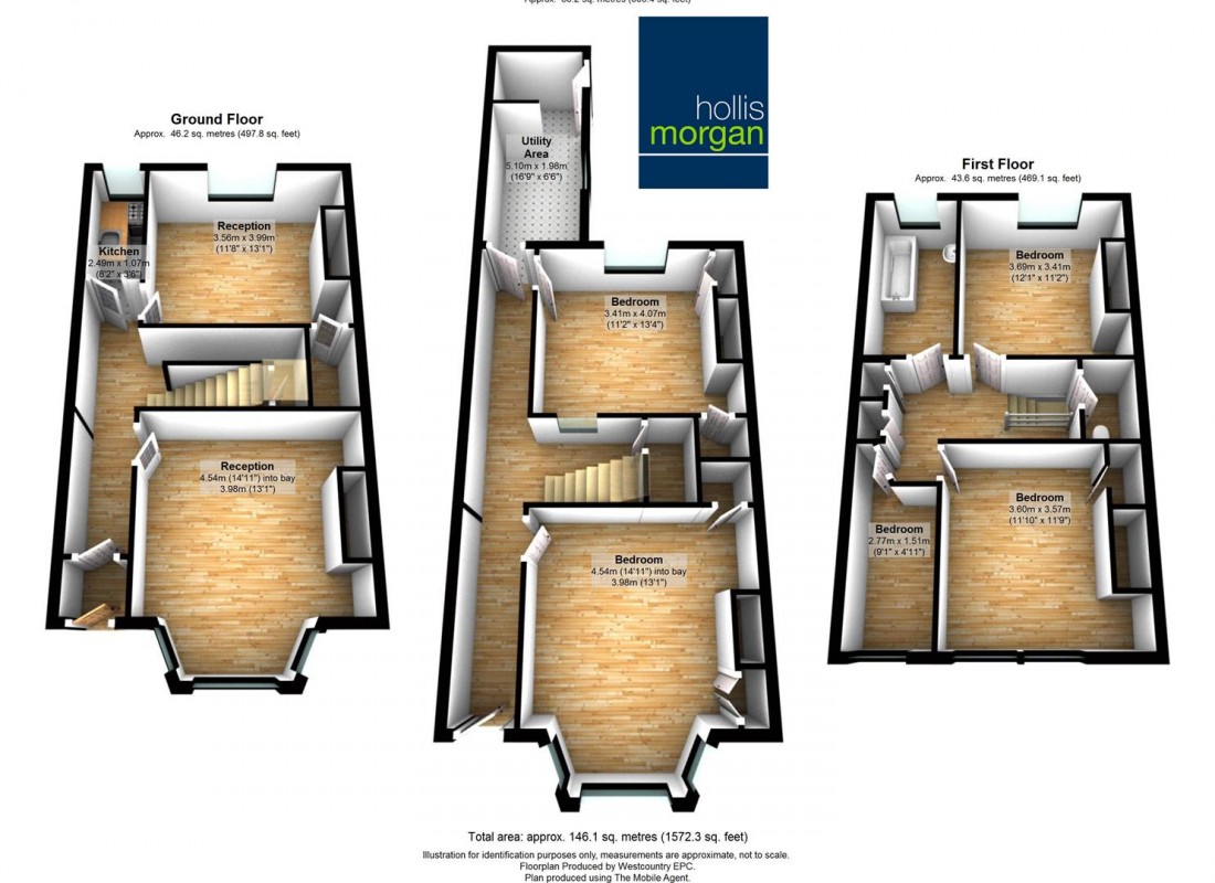 Floorplan for Cowper Road, Bristol