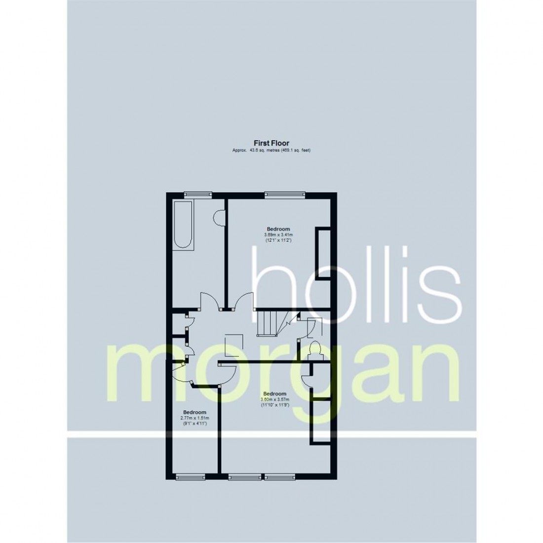 Floorplan for Cowper Road, Bristol