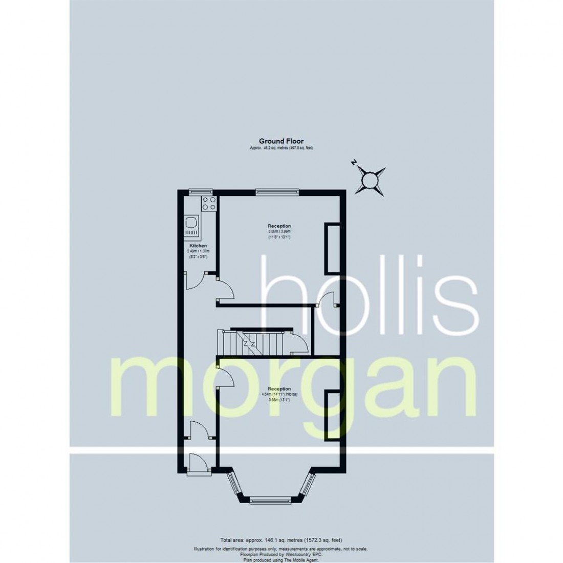 Floorplan for Cowper Road, Bristol