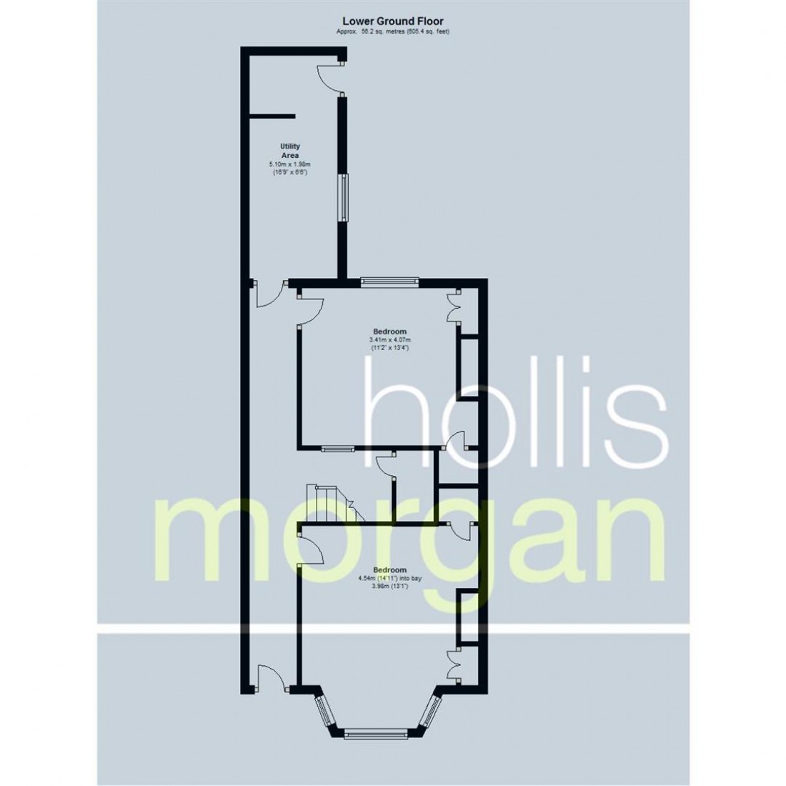 Floorplan for Cowper Road, Bristol